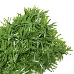 صورة توضح نجيل أسوار صناعي بألوان خضراء كثيفة يمنح مظهرًا طبيعيًا للأسوار