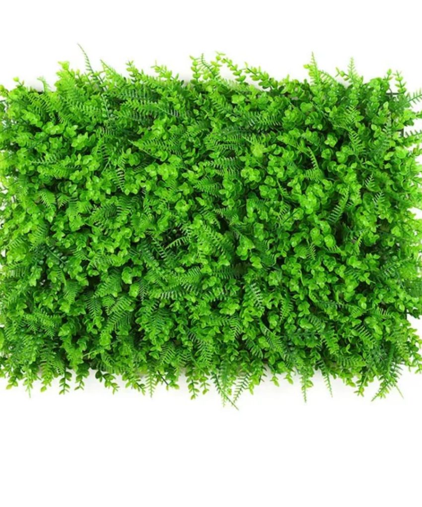 صورة زرع صناعي على شكل بلاطات مقاس 40×60 سم يستخدم لتزيين الجدران والحدائق