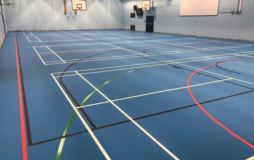 ارضيات PU رياضية (Polyurethane Sports Flooring) - نظام بولي يوريثان للأماكن الرياضية والملاعب عالية الأداء - الصورة 3